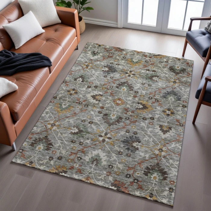 Dalyn Silk Road Gray SR4 2ft.6in. x 3ft.10in. Rug