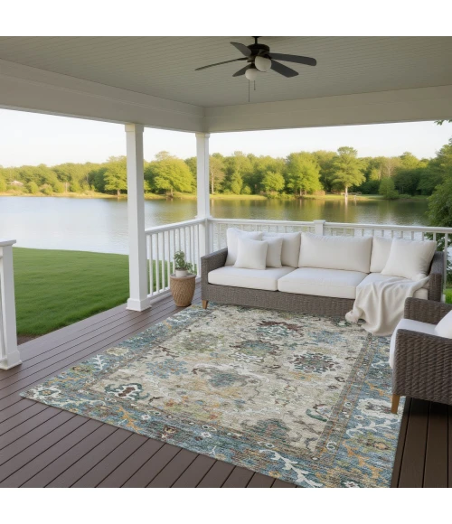 Dalyn Silk Road Teal SR5 10ft. x 14ft. Rug