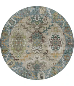 Dalyn Silk Road Teal SR5 8ft. x 8ft. Rug