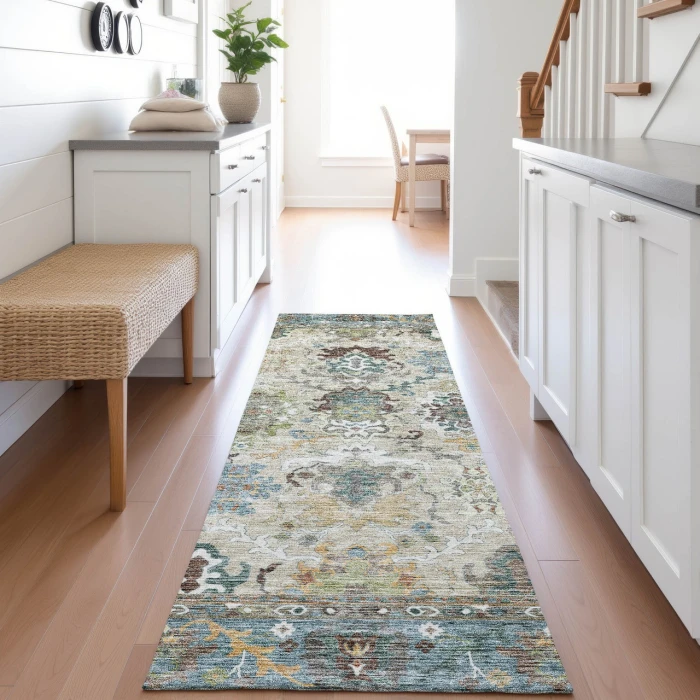 Dalyn Silk Road Teal SR5 2ft.3in. x 7ft.6in. Rug