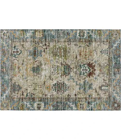Dalyn Silk Road Teal SR5 1ft.8in. x 2ft.6in. Rug
