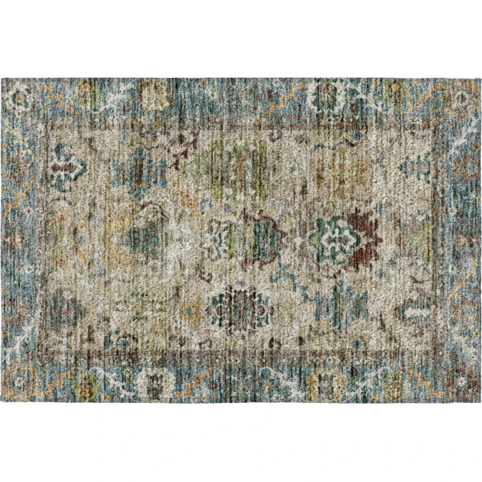 Dalyn Silk Road Teal SR5 1ft.8in. x 2ft.6in. Rug