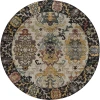 Dalyn Silk Road Black SR5 8ft. x 8ft. Rug