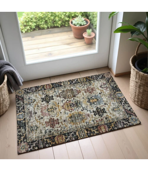 Dalyn Silk Road Black SR5 1ft.8in. x 2ft.6in. Rug