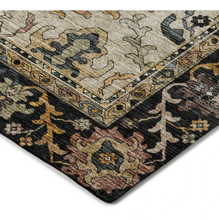 Dalyn Silk Road Black SR5 8ft. x 10ft. Rug