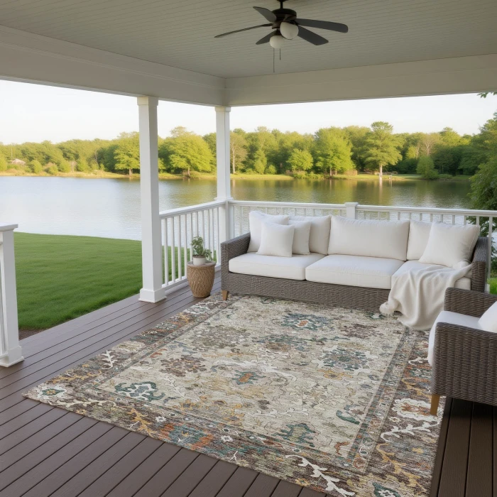 Dalyn Silk Road Brown SR5 10ft. x 14ft. Rug