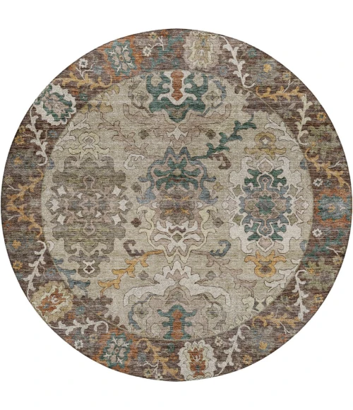 Dalyn Silk Road Brown SR5 8ft. x 8ft. Rug