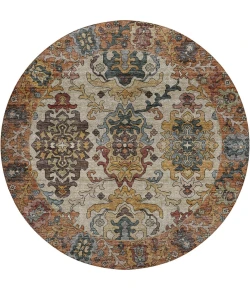 Dalyn Silk Road Orange SR5 8ft. x 8ft. Rug