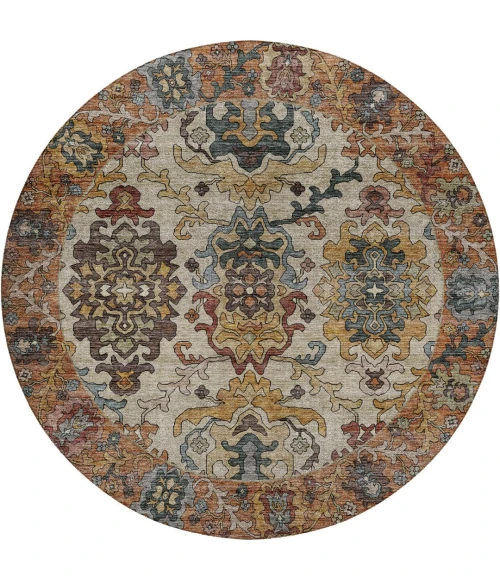 Dalyn Silk Road Orange SR5 8ft. x 8ft. Rug