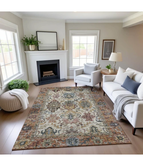 Dalyn Silk Road Orange SR5 3ft. x 5ft. Rug