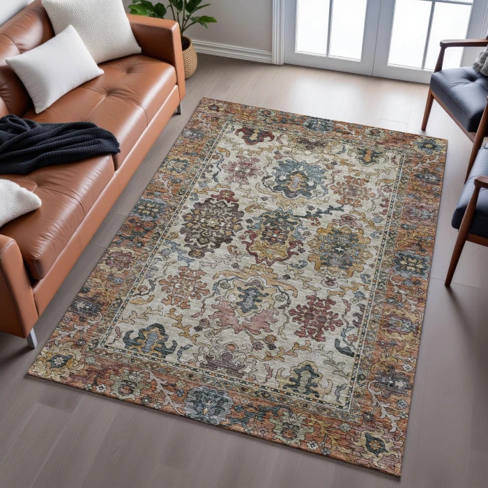 Dalyn Silk Road Orange SR5 10ft. x 14ft. Rug