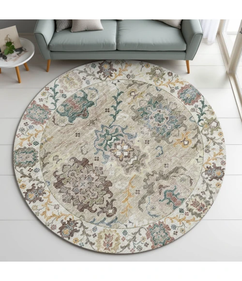 Dalyn Silk Road Ivory SR5 8ft. x 8ft. Rug