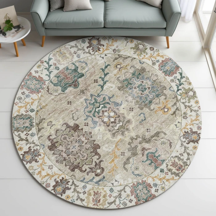 Dalyn Silk Road Ivory SR5 8ft. x 8ft. Rug