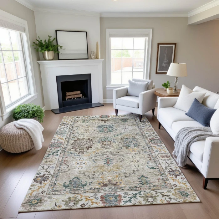 Dalyn Silk Road Ivory SR5 8ft. x 10ft. Rug