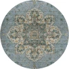 Dalyn Silk Road Teal SR6 8ft. x 8ft. Rug