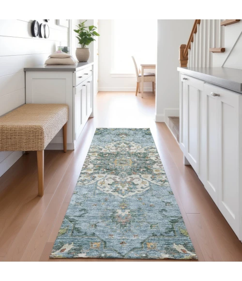 Dalyn Silk Road Teal SR6 2ft.3in. x 7ft.6in. Rug
