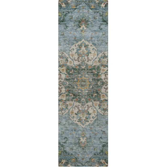 Dalyn Silk Road Teal SR6 2ft.3in. x 7ft.6in. Rug