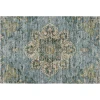Dalyn Silk Road Teal SR6 1ft.8in. x 2ft.6in. Rug