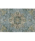 Dalyn Silk Road Teal SR6 1ft.8in. x 2ft.6in. Rug