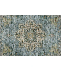 Dalyn Silk Road Teal SR6 1ft.8in. x 2ft.6in. Rug