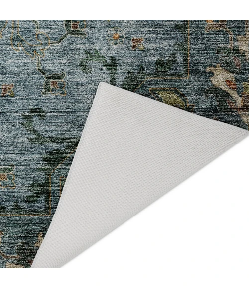 Dalyn Silk Road Teal SR6 8ft. x 8ft. Rug