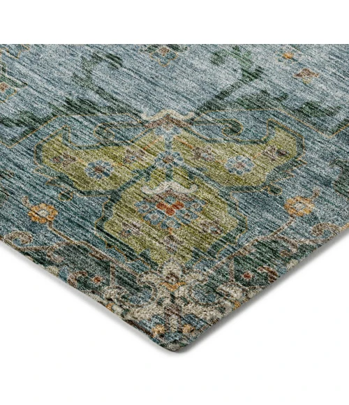 Dalyn Silk Road Teal SR6 8ft. x 8ft. Rug