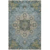 Dalyn Silk Road Teal SR6 6ft.6in. x 9ft.6in. Rug