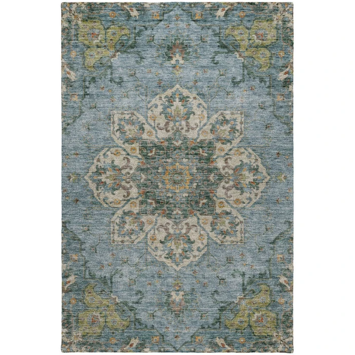 Dalyn Silk Road Teal SR6 5ft. x 7ft.6in. Rug
