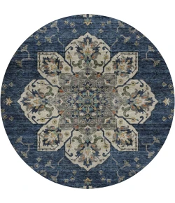 Dalyn Silk Road Blue SR6 8ft. x 8ft. Rug