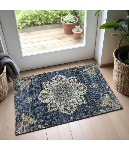 Dalyn Silk Road Blue SR6 1ft.8in. x 2ft.6in. Rug