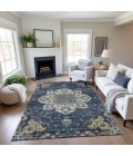 Dalyn Silk Road Blue SR6 8ft. x 10ft. Rug