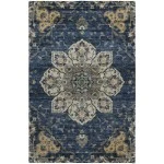 Dalyn Silk Road Blue SR6 9ft. x 12ft. Rug