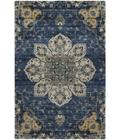 Dalyn Silk Road Blue SR6 8ft. x 10ft. Rug
