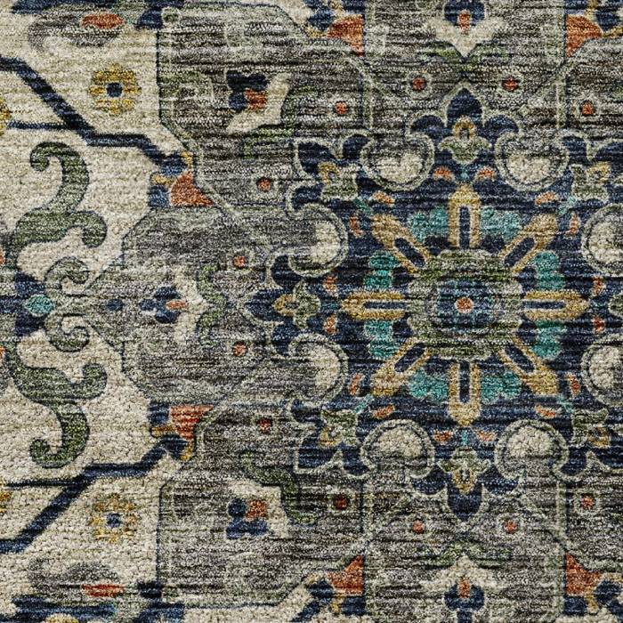 Dalyn Silk Road Blue SR6 8ft. x 8ft. Rug