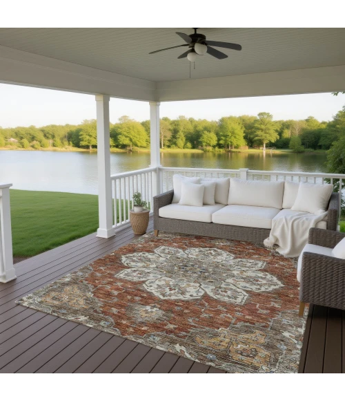 Dalyn Silk Road Orange SR6 6ft.6in. x 9ft.6in. Rug