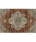 Dalyn Silk Road Orange SR6 1ft.8in. x 2ft.6in. Rug