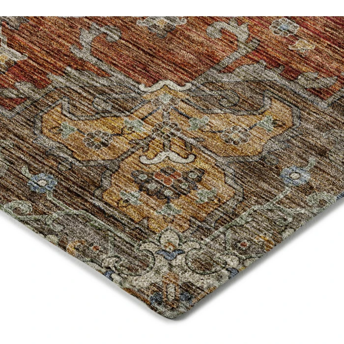 Dalyn Silk Road Orange SR6 8ft. x 8ft. Rug