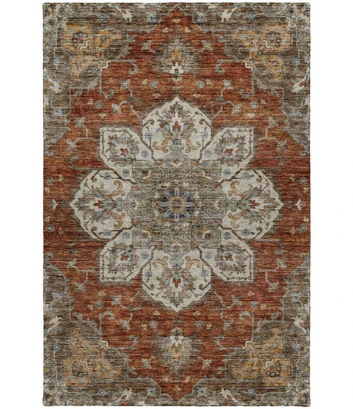 Dalyn Silk Road Orange SR6 6ft.6in. x 9ft.6in. Rug