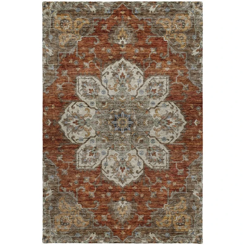 Dalyn Silk Road Orange SR6 10ft. x 14ft. Rug