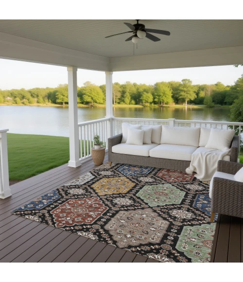 Dalyn Silk Road Black SR7 8ft. x 10ft. Rug