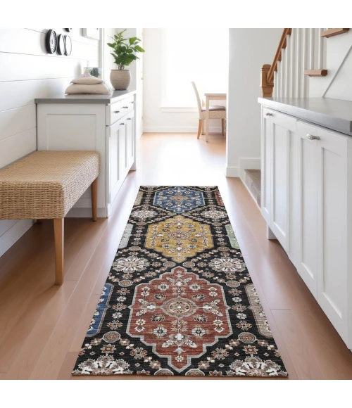 Dalyn Silk Road Black SR7 2ft.3in. x 7ft.6in. Rug