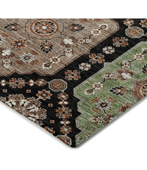 Dalyn Silk Road Black SR7 8ft. x 10ft. Rug
