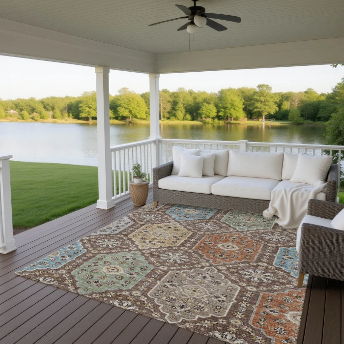 Dalyn Silk Road Brown SR7 10ft. x 14ft. Rug