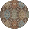 Dalyn Silk Road Brown SR7 8ft. x 8ft. Rug