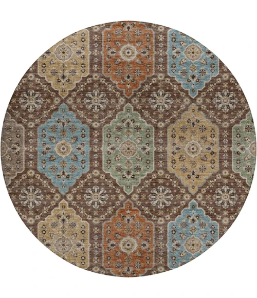 Dalyn Silk Road Brown SR7 8ft. x 8ft. Rug