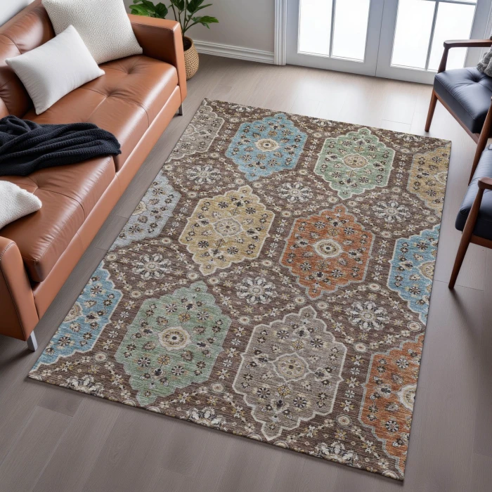 Dalyn Silk Road Brown SR7 10ft. x 14ft. Rug