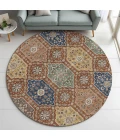 Dalyn Silk Road Orange SR7 8ft. x 8ft. Rug