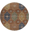 Dalyn Silk Road Orange SR7 8ft. x 8ft. Rug