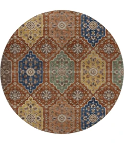 Dalyn Silk Road Orange SR7 8ft. x 8ft. Rug