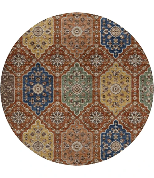 Dalyn Silk Road Orange SR7 8ft. x 8ft. Rug